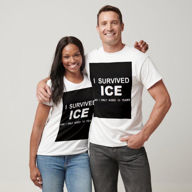 Camiseta I Survived ICE T-Shirt (Unisexo)