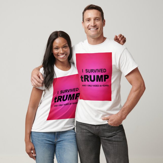 Camiseta I Survived tRUMP T-Shirt (Unisexo)