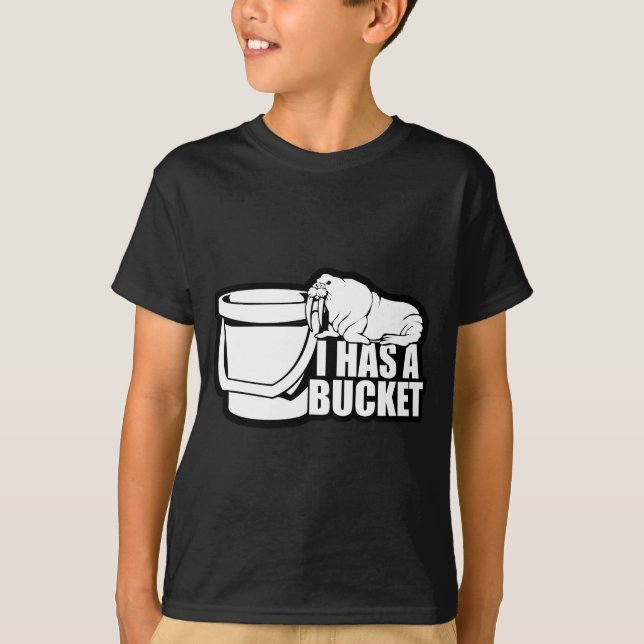 Camiseta I tiene un cubo (Anverso)