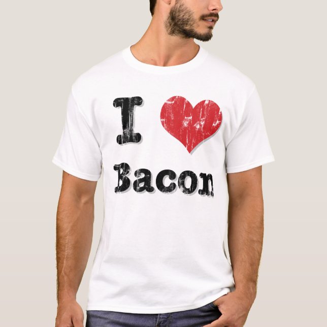 Camiseta I tocino del corazón (Anverso)