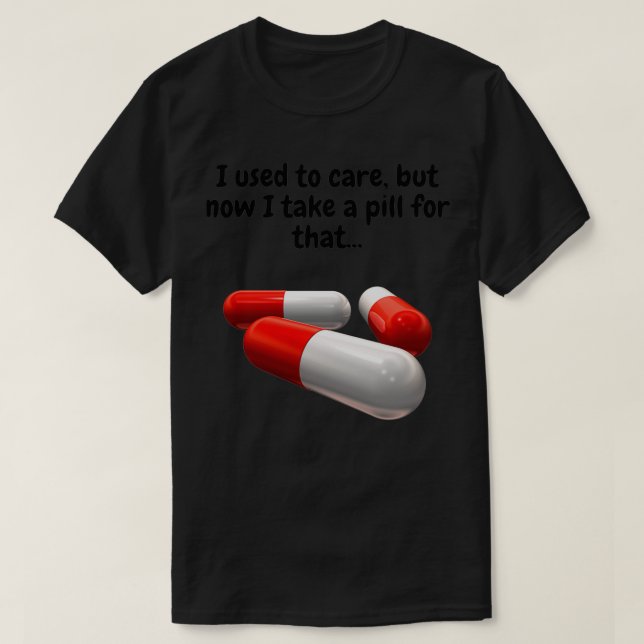 Camiseta I used to care 1 (Diseño del anverso)