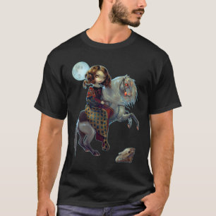 Camiseta I Vampiri: Notte un caballo del vampiro de la