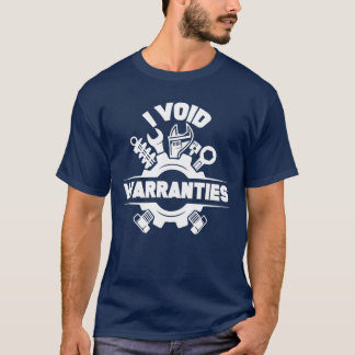 Camiseta I Void Warres Mechanic Quad Racer Muscle Car boy