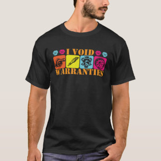 Camiseta I Void Warrnties I Fix Cars mecánico de automóvile