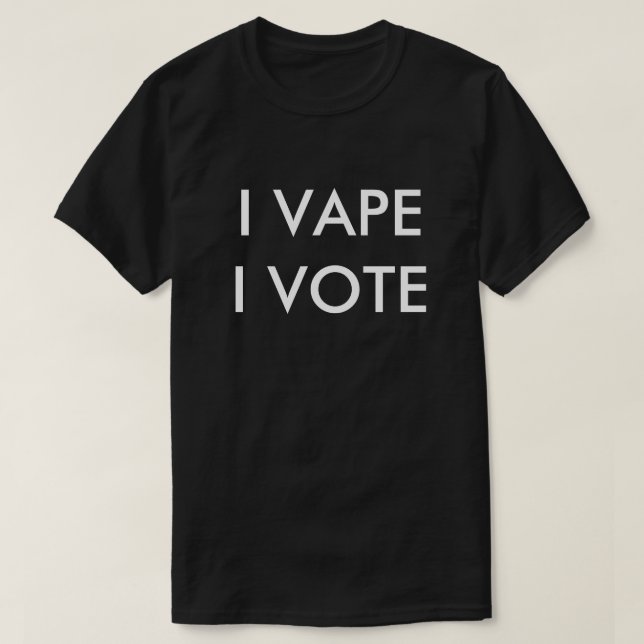 CAMISETA I VOTO DE VAPE I (Diseño del anverso)