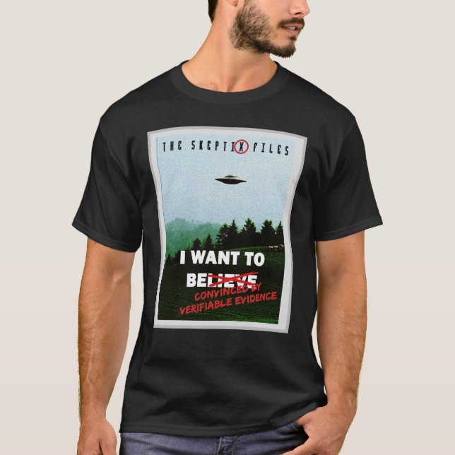 CAMISETA I WANT TO BE.... (Anverso)