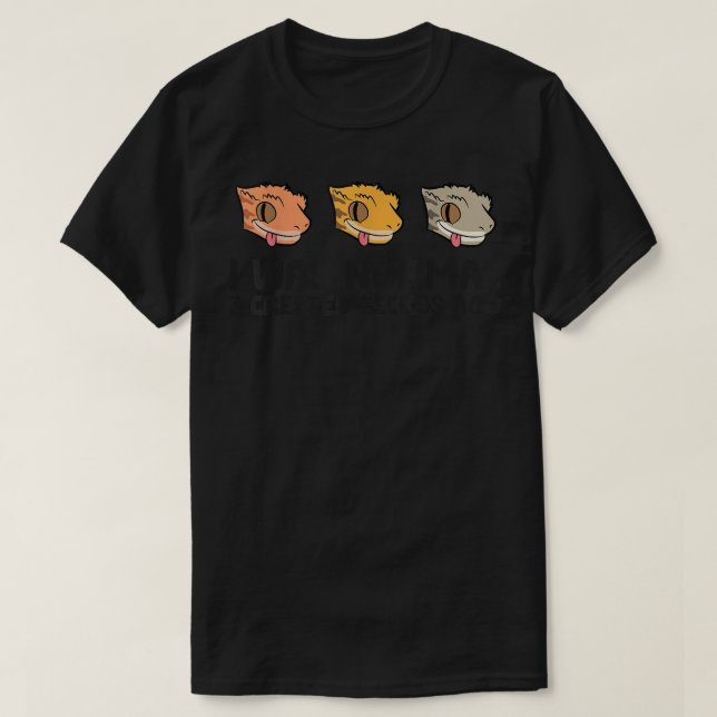 Camiseta I Was Normal 3 Crested Geckos Ago Pet Crested Geck (Diseño del anverso)