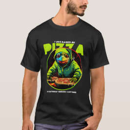 Camiseta I Was Raised on Pizza
