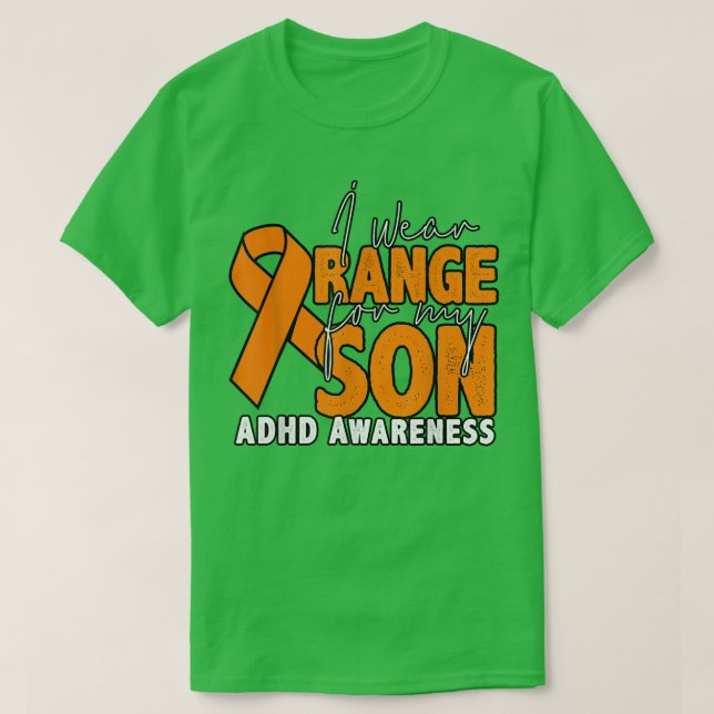 Camiseta I Wear Orange For My Son (Diseño del anverso)