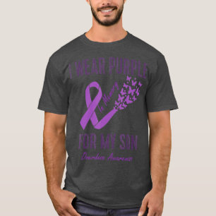 Camiseta I Wear Purple In Memory For My Son Overdose Awaren