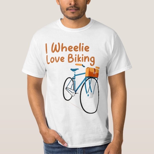 Camiseta I Wheelie Love Biking (Anverso)
