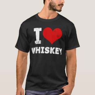 Camiseta I whisky del corazón