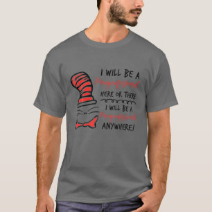 Camiseta I Will Be A Paraprofessional Here Or There - Para