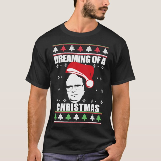 Camiseta I&x27;M SUEÑO DE UN NAVIDAD PEQUEÑO Y Feo Xmas S (Anverso)