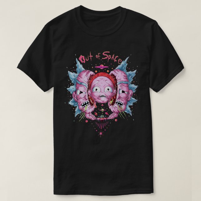 Camiseta I y M fuera del espacio (Diseño del anverso)