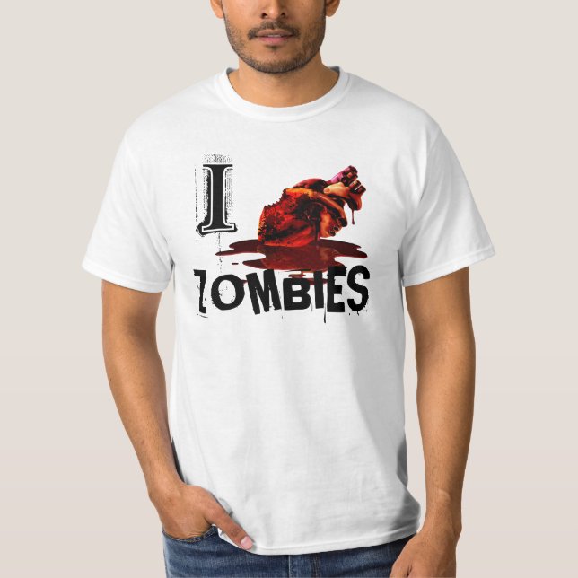CAMISETA I ZOMBIS DEL CORAZÓN (Anverso)