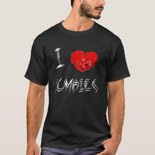 Camiseta i ZOMBIS del CORAZÓN