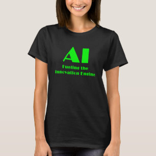 Camiseta IA impulsando el motor de la innovación