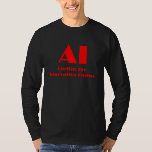 Camiseta IA impulsando el motor de la innovación
