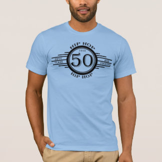 CAMISETA IAHH - 50 AÑOS Y SIGUIENDO (LETRA NEGRA)