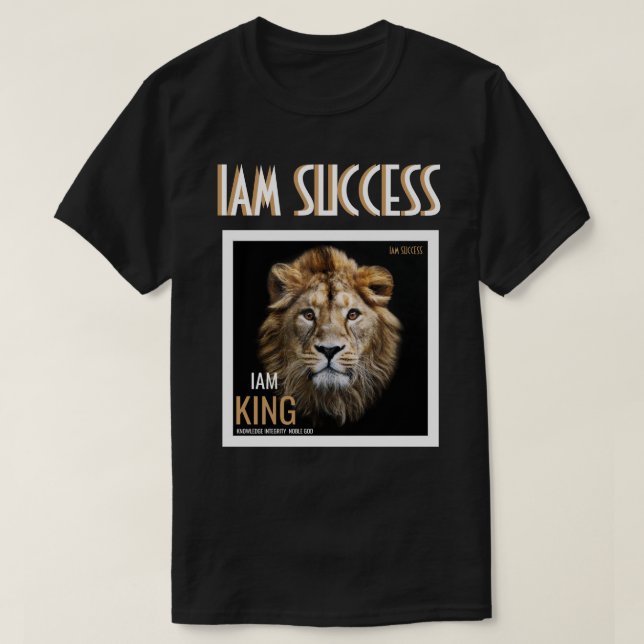 Camiseta IAM KING T-Shirt (Diseño del anverso)