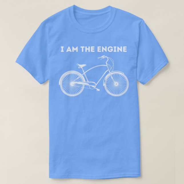 Camiseta Iam La Bicicleta Del Motor (Diseño del anverso)