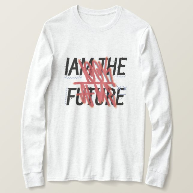 Camiseta Iam the future hoodie (Anverso del diseño)
