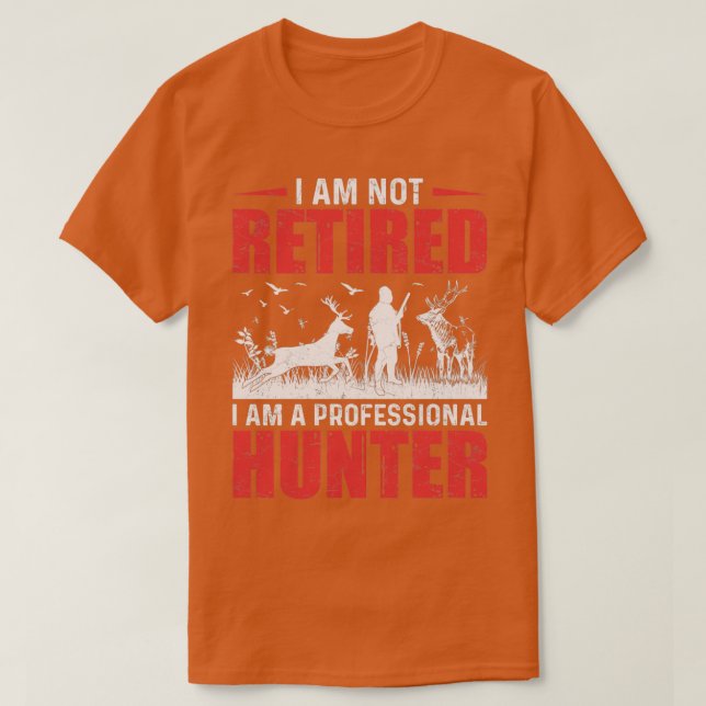 Camiseta IAmNotRetiradaHunting (Diseño del anverso)
