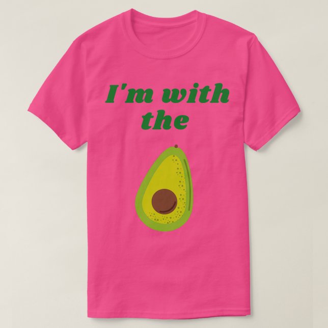 Camiseta Iamp39m con aguacate 3 (Diseño del anverso)