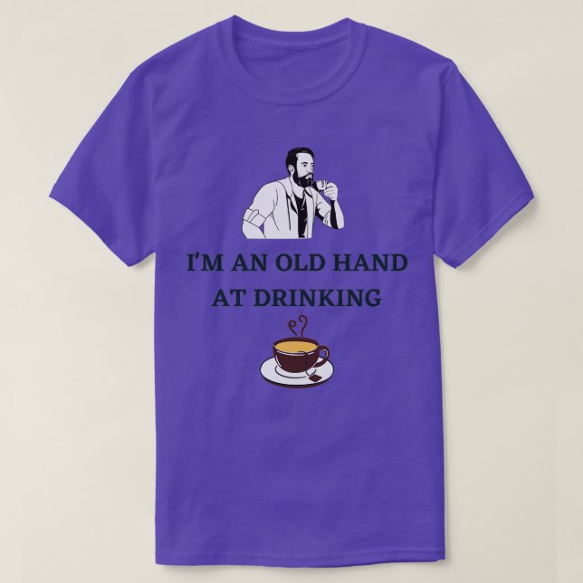 Camiseta Iamp39M UNA MANO ANTIGUA PARA BEBER TÉ (Diseño del anverso)