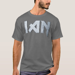 Camiseta Ian metalizado fuerte