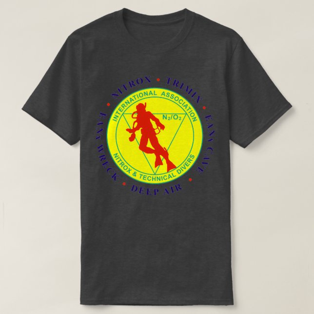 CAMISETA IANTD (Diseño del anverso)
