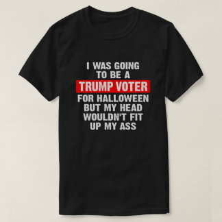 Camiseta Iba a ser un votante mejor para Halloween