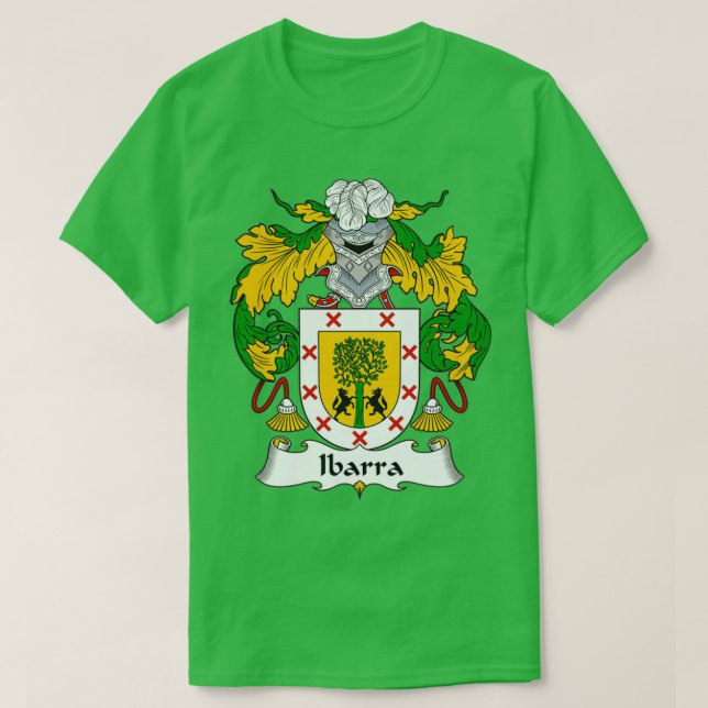 Camiseta Ibarra Escudo familiar de armas (Diseño del anverso)