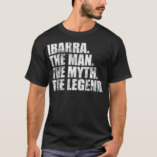 Camiseta IbarraIbarra Nombre de familia Ibarra apellido Iba