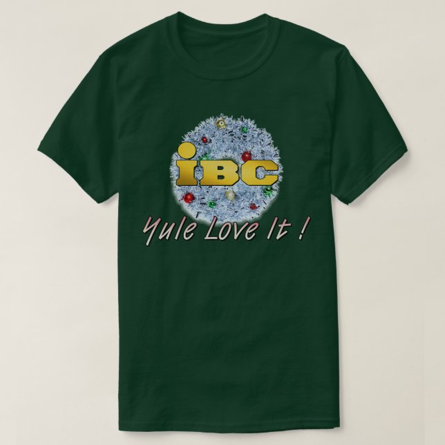 Camiseta IBC Yule Love It (Diseño del anverso)