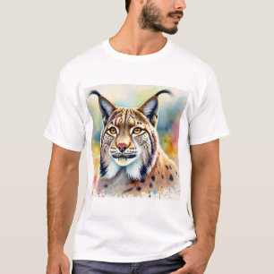 Camiseta Iberian Lynx 200824AREF116 - Watercolor