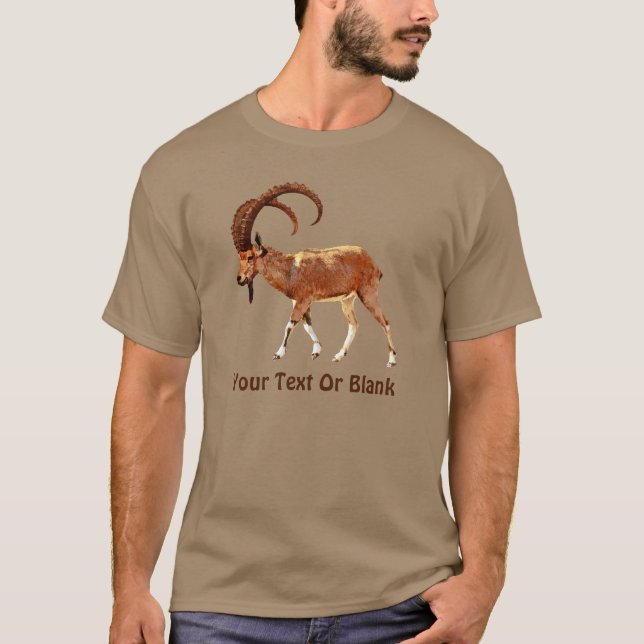 Camiseta Ibex nubio - Ein Gedi (Anverso)