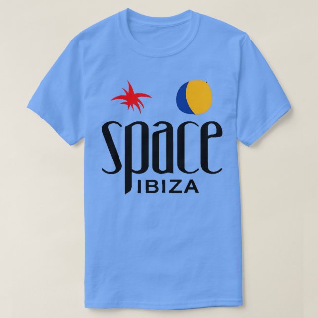 Camiseta Ibiza espacial  (Diseño del anverso)