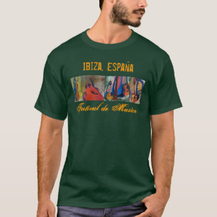 Camiseta Ibiza, festival de música de España - frente