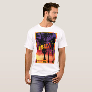 Camiseta Ibiza, puesta de sol