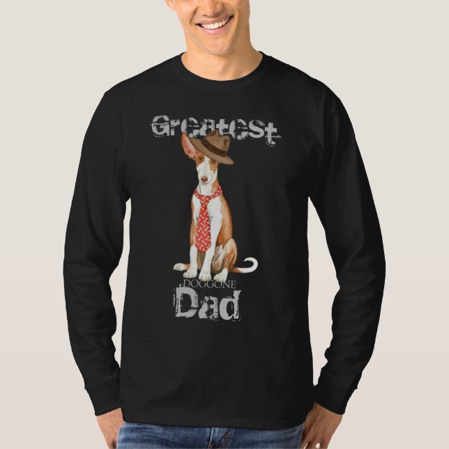 Camiseta Ibizan Hound Dad (Anverso)