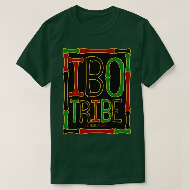 Camiseta IBO Tribu Perdida De D1 (Diseño del anverso)