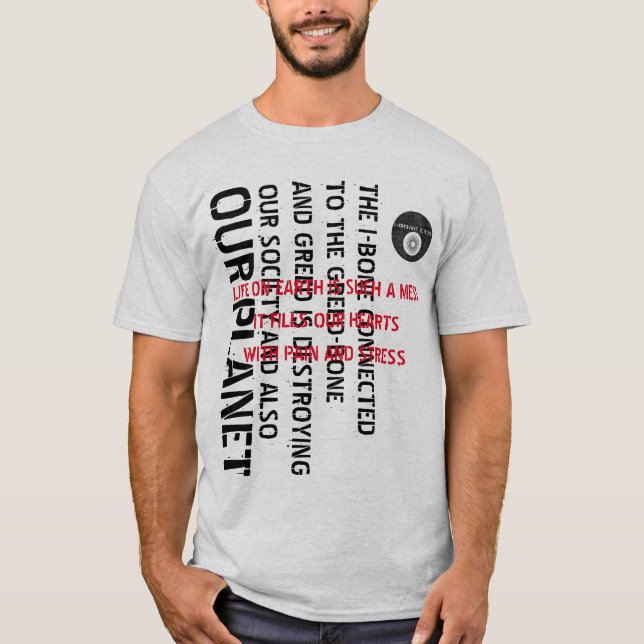 CAMISETA IBONELTD. T-SHIRT IBGB 1 (Anverso)