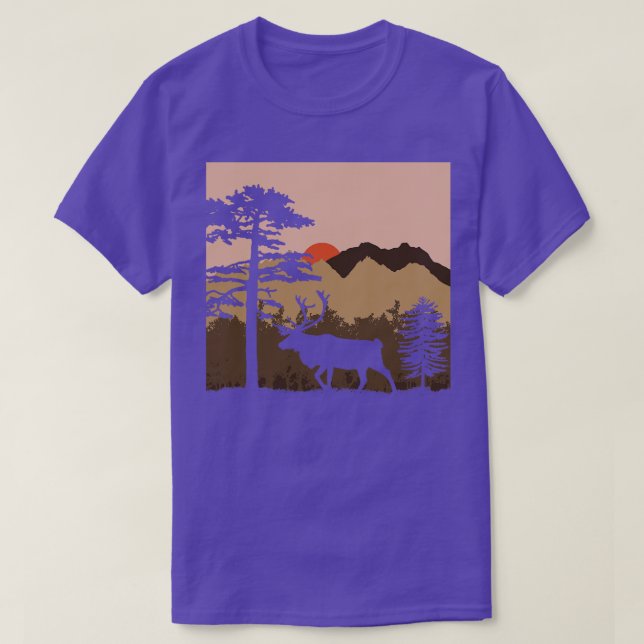 Camiseta ibou Sunset TShirt (Diseño del anverso)