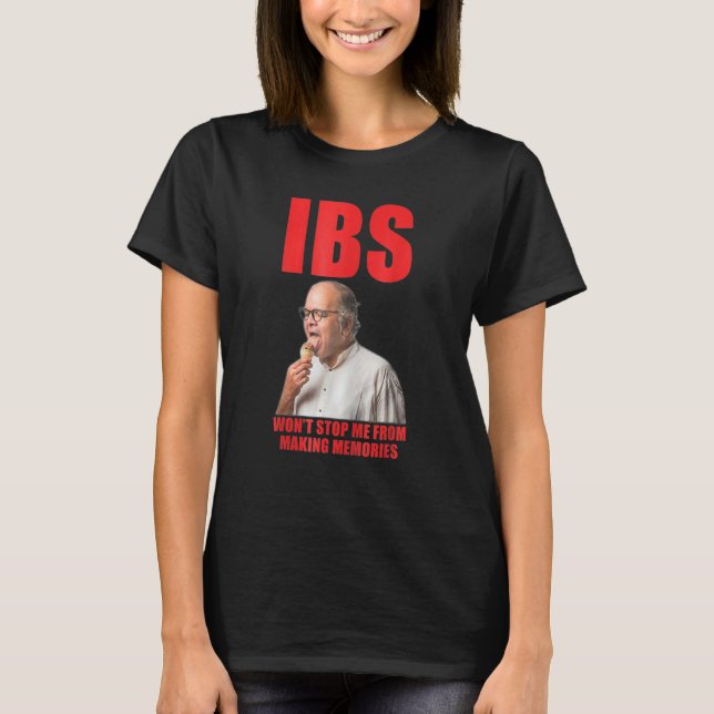 Camiseta IBS no me impedirá cometer Recuerdos (Anverso)