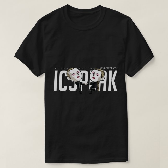 Camiseta IC3PEAK Beso de la muerte (Diseño del anverso)