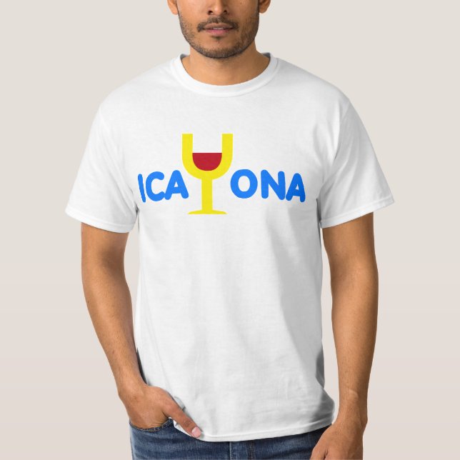 Camiseta Ica Ona couleurs (Anverso)