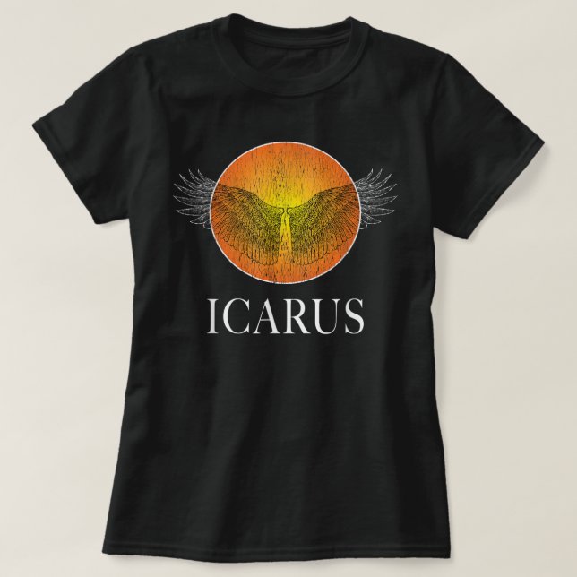 CAMISETA ICARUS SUN GRECIA MITOLOGÍA ANTIGUA HISTORIA GRECI (Diseño del anverso)