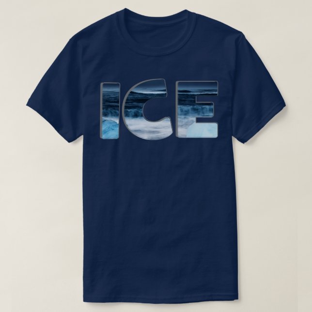 CAMISETA ICE 1 (Diseño del anverso)
